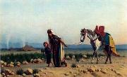 Arab or Arabic people and life. Orientalism oil paintings 116